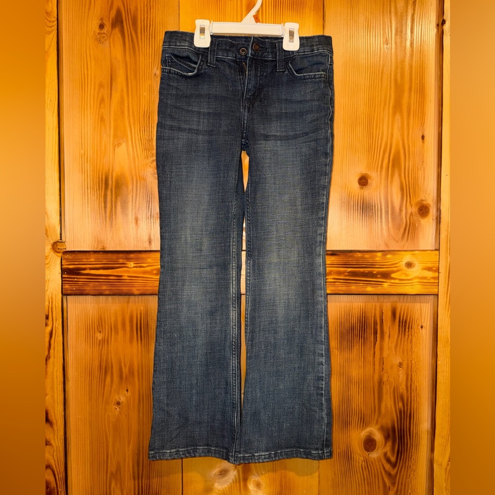 Wrangler Girls Blue Bootcut Jeans